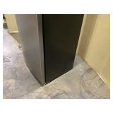Vissani 7.1 cu. ft. Top Freezer Refrigerator in Stainless Steel Look Model # MDFF7SS (Used,Minor Transit Damage See Photos)
