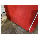 Galanz 22 in. 7.6 cu. ft. Retro Top Freezer Refrigerator, Hot Rod Red Model # GLRF76TMRDER2