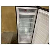 Frigidaire 7.0 cu. ft. Upright Convertible Fridge/Freezer in Stainless Look Model #: EFRF7010-B-6COM (Minor Transit Damage, See Photos)