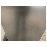 Frigidaire 7.0 cu. ft. Upright Convertible Fridge/Freezer in Stainless Look Model #: EFRF7010-B-6COM (Minor Transit Damage, See Photos)