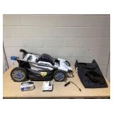 HART 40V 20" Brushless Self-Propelled Electric Lawn Mower Kit (1) 6Ah Battery & (1) Charger (Used)