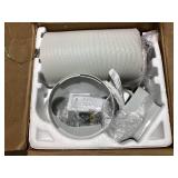 LG 5,100 BTU (DOE) 9,000 BTU (ASHRAE) 115-Volt Portable Air Conditioner with Dehumidifier Function and Remote in White Model # LP0525WFR