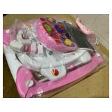 Costway 6 in 1 Foldable Baby Walker with Adjustable Height