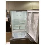 Vissani 30 in. 18.7 cu. ft. Bottom Freezer Refrigerator in Fingerprint Resistant Stainless Steel Model # MDBF18SS (Minor Transit Damage, See Photos)