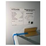 Vissani 7.2 cu. ft. Top Freezer Refrigerator in Fingerprint Resistant Stainless Steel Look Model # MDTF7SSES4