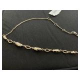 Givenchy Pave and Crystal Frontal Statement Necklace (Missing 1 Stone)