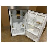 Vissani 10.1 cu. ft. Top Freezer Refrigerator in Fingerprint Resistant Stainless Steel Model # MDTF10SSES4 (Minor Transit Damage)