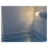 Galanz 22 in. 7.6 cu. ft. Retro Top Freezer Refrigerator, Hot Rod Red Model # GLRF76TMRDER2 (Used, Minor Transit Damage, See Photos)