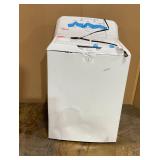 Hotpoint 4.0 cu.ft. Top Load Washer in White with Cold Plus and Water Level Control Model # HTW265ASW0WW (Transit Damage, See Photos)