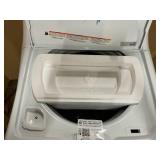 Hotpoint 4.0 cu.ft. Top Load Washer in White with Cold Plus and Water Level Control Model # HTW265ASW0WW (Transit Damage, See Photos)
