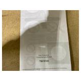 Costway 48" Mini Trampoline with Enclosure Heavy-Duty Metal Frame U-shaped Legs Orange