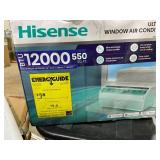 Hisense - 450 Sq. Ft. 12,000 BTU Cooling Window Air Conditioner Inverter - White Model: AHLW1225TW1W Height 14.6 in Width 20.3 in Depth 20.5 in