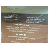 Shorn Quad Windward White Sheepskin...