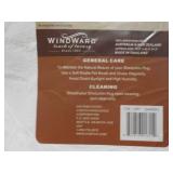 Shorn Quad Windward White Sheepskin...