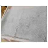 17 x 24" Aqua Bath Rug...