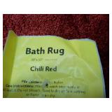 Chili Red 30 x 50" Bath Rug...