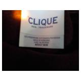 4 Clique Maroon Sweatshirts size Ad...