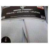 12 pair White Wear Proof Athletic S...