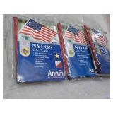3 Nylon 3 ft x 5 ft US Flags...