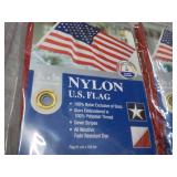 3 Nylon 3 ft x 5 ft US Flags...