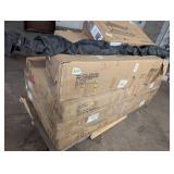 Pallet of bed frames and hardware, along with a few other items
