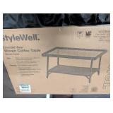 Pallet of bed frames and hardware, along with a few other items