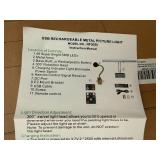 2 Usb Remote Control Metal Picture Lights