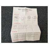 12" X 50Ft Roll Or White Adhesive Vinyl