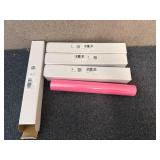 4 Rolls Of Pink Heat Transfer Vinyl