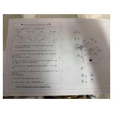 3Pc Hanging Light Fixture