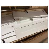 White 3 Door Cabinet