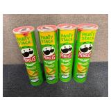 4 Cans Of Party Sized Pringles