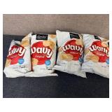 4 Bags Of Wavy Original Chips