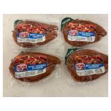 H. 4x 12oz Hillshire Farm Beef Smoked Sausage