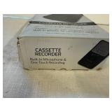 SSS. Onn Cassette Recorder with Built in Microphone