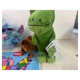 SSS. Toy Lot-USA Puzzle,Squish & Stuffed Animals