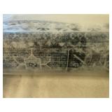 SSS. Washable Runner(ivory/Blue)