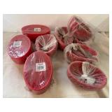 MM. Lot of Oval Baskets