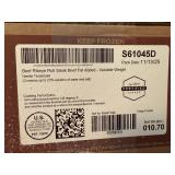 G. 10.70lbsTwo Rivers Ribeye Steaks