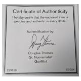 2025 W - Silver American Eagle Dollar- Proof - BU - COA