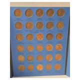 Lincoln Memorial Cents Collection Starting 1959  - Book is Full