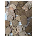 175 (Mixed Date) Wheat Pennies in a bag