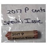 1 - Roll of 2017P Cents Special Issue - UNC