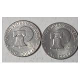 2 - Bi-Centennial Dollars