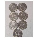 7 - 1974 Eisenhower Dollar