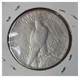 1922 Silver Peace Dollar - UNC