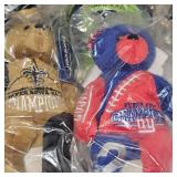 7 NFL Forever Team Beans Beanie Bears