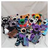 Lot of 10 Grateful Dead Beanie Bears by Liquid Blue