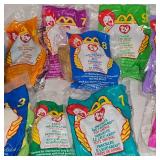 Lot of 12 McDonalds Ty Beanie Baby Toys