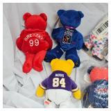 Assortment of 7 Beanie Bears